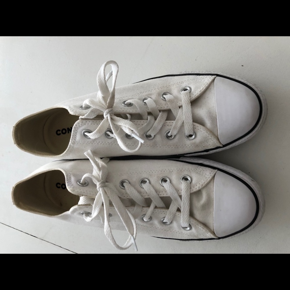 Converse platform sneakers